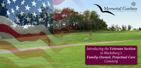 Memorial Gardens Veterans Section Veterans Section image